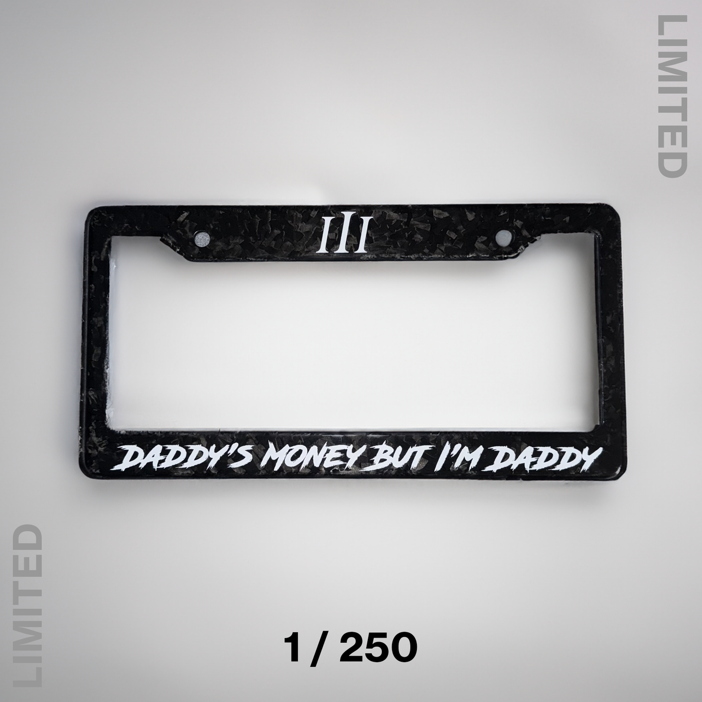FORGED CARBON "DADDY'S MONEY" FRAME