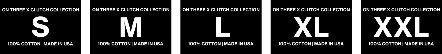 "ON THREE X CLUTCH" HOUSTON TEE