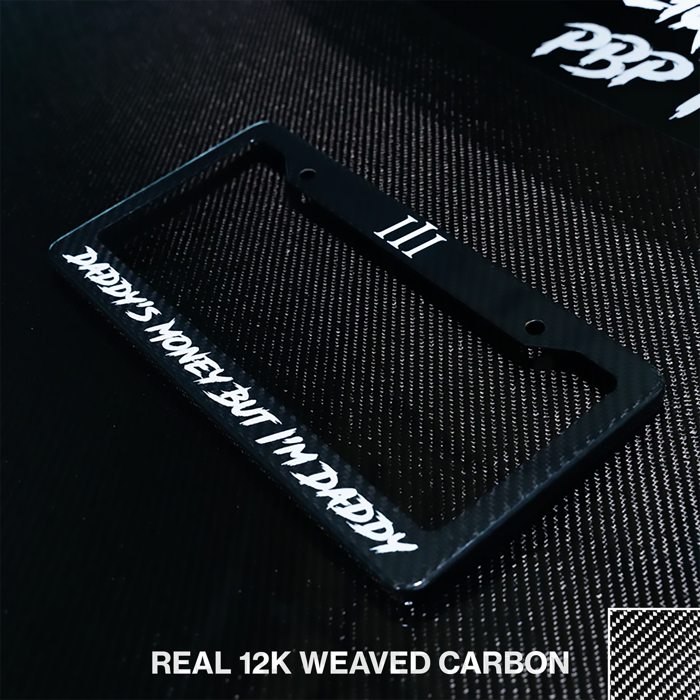 CARBON FIBER "DADDY'S MONEY" FRAME