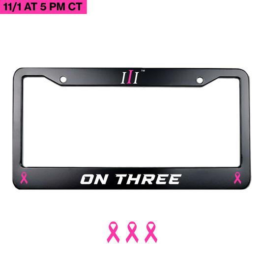 BCA "ON THREE" PLATE FRAME