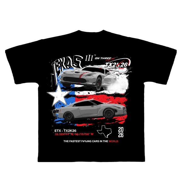ON THREE X TX2K26 TEE | LIMITED EARLY ACCESS – ON THREE RACING