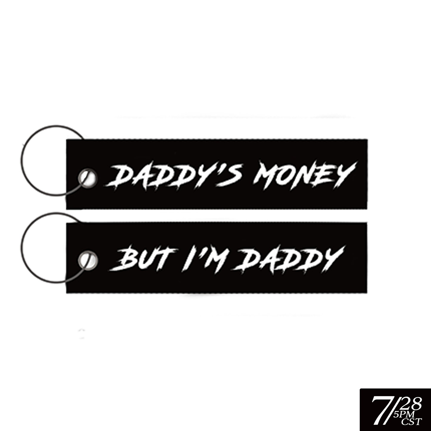 "Daddy's Money" Key Tag