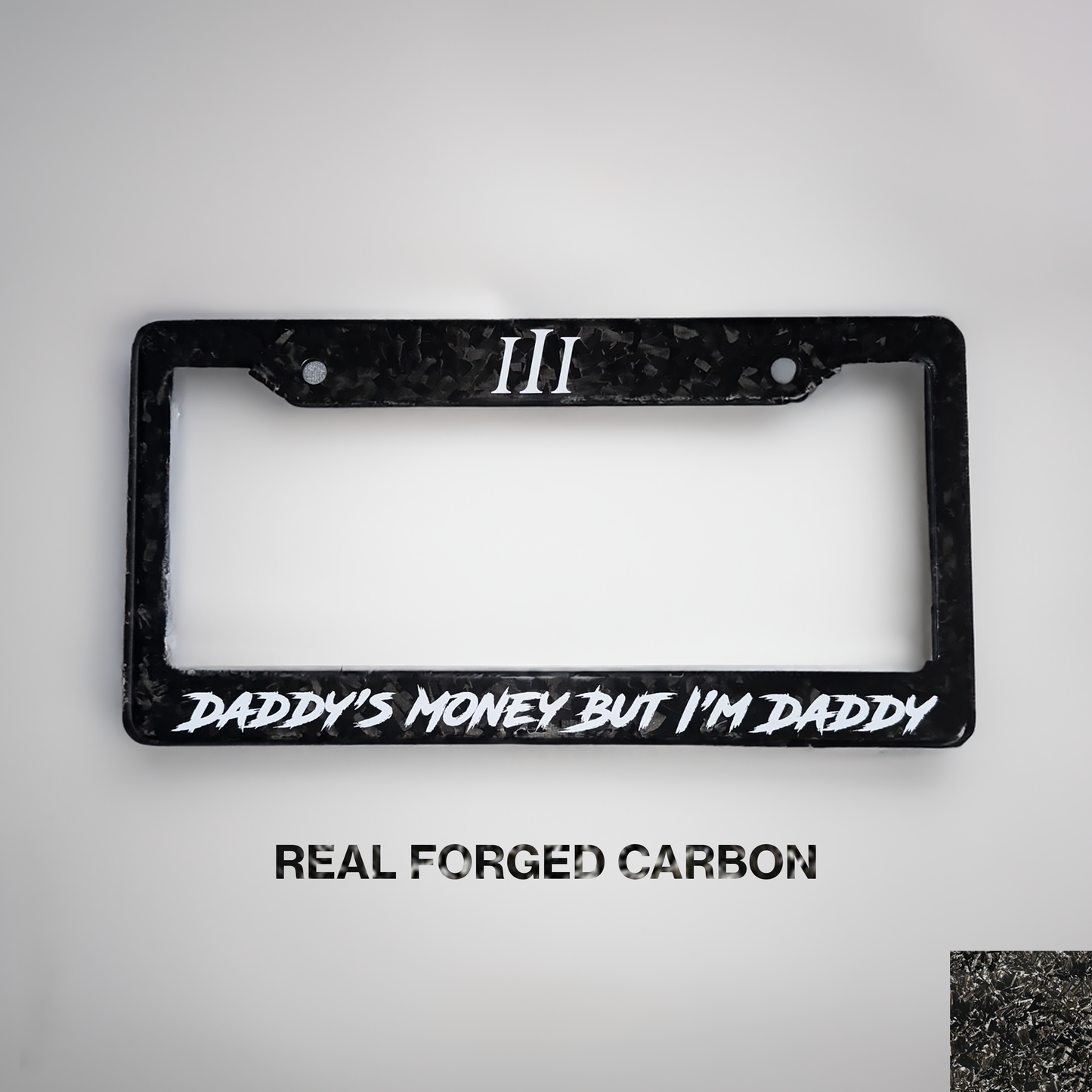 FORGED CARBON FIBER "DADDY'S MONEY" FRAME